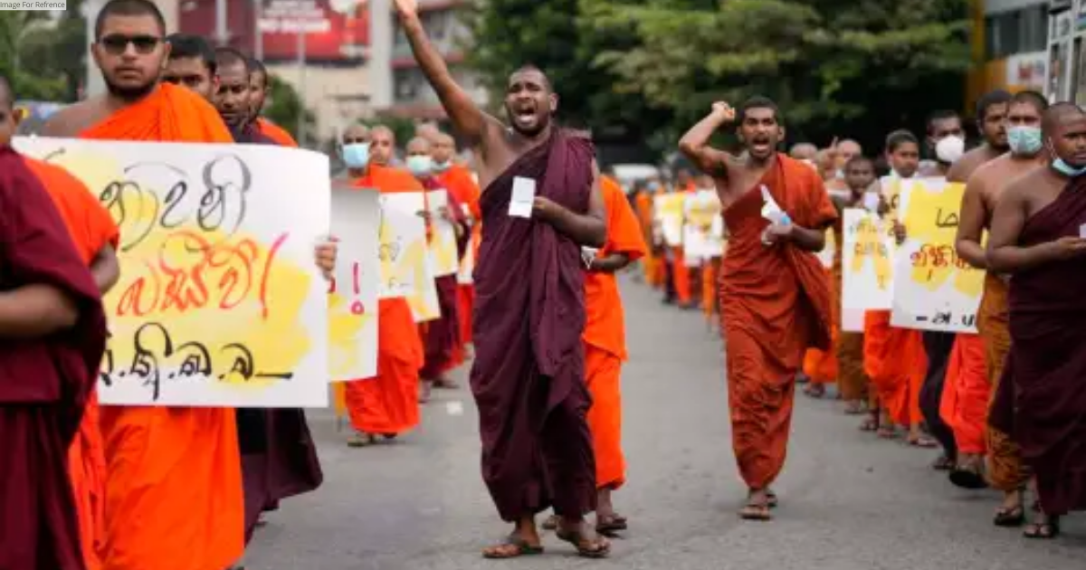 Monks, priests, nuns protest in Sri Lanka over rising electricity prices